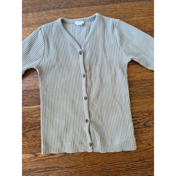 Jamie Kay Girls' Taupe Button Sweater Size 4 - Picture 2 of 4